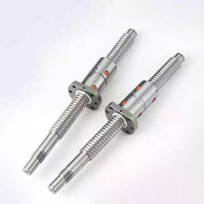 High Accuracy Double Nut Ball Screw Stable For Industrial Automation Systems