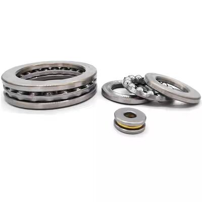 Single Row Thrust Ball Bearings Sealed Thrust Bearing 4000rpm For Thrust Loads