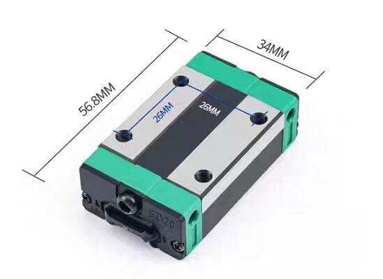 Aluminum Alloy EGW Guide Rail Slider Simple Installation Linear Guide Slider