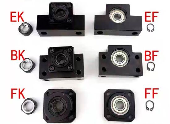 Compact Fixed End FK FF Long Lasting Ball Screw Support Unit High Precision